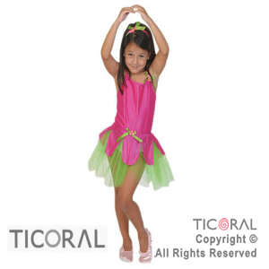 DISFRAZ FLOR C/VINCHA NI�A T 2 CAND x 1